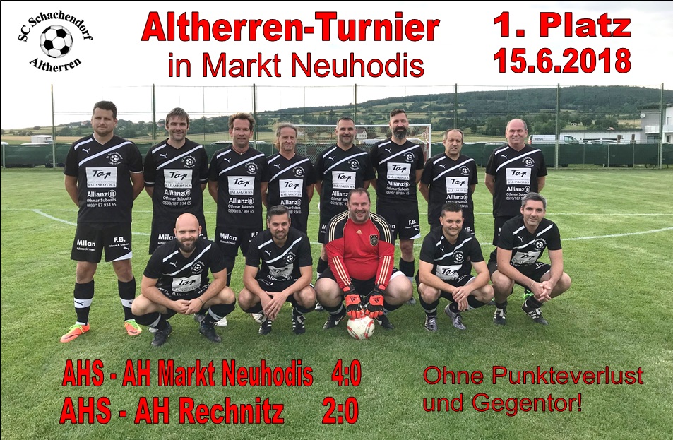SC Schachendorf Altherren Gruppenfoto